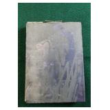 NEGATIVE TYPE PRINTING BLOCK - MAN DEPLANEING