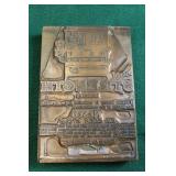 "NESCO OIL COOK STOVE" ADVERTISING ENGRAVED