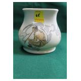 NATIVE AMERICAN CERAMIC PLANTER - ARTIST SIGNED: