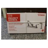 PROJECT SOURCE FAUCET SET - CHROME FINISH - NEW