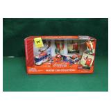 COCA-COLA POSTER CAR COLLECTION DIE CAST CARS -