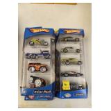 5 HOT WHEELS GIFT PACKS OF DIE CAST CARS 24 CARS