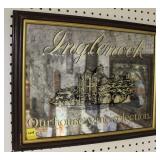 "INGLENOOK" WINE ADVERTISING MIRROR