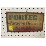 PORTEC INC. PARAGON DIVISION - NOVI, MICH. TIN
