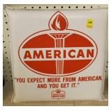 STADIUM SEAT PAD - AMERICAN OIL CO. ON ONE SIDE