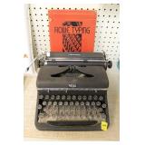 ROYAL ARISTOCRAT MANUAL TYPEWRITER WITH 1935 ROWE