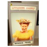 "MINNIE PEARL" LIGHTED BOX - WORKS