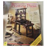 15TH CENTURY PRINTING PRESS MODEL