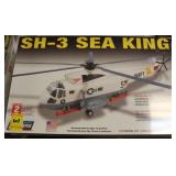 SH-3 SEA KING NAVY HELICOPTER MODEL KIT -