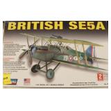 BRITISH SE5A AND GLADIATOR MK II MODEL KITS -