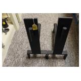 PAIR NEW ANDIRONS