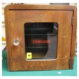 VINTAGE STERILIZER BOX FOR HAIR DRESSER