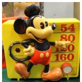 MICKEY MOUSE RADIO - MISSING VOL KNOB AND MIC