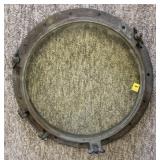 LARGE BRASS PORTHOLE WINDOW