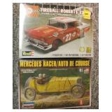 2 RACE CAR MODEL KITS - UNOPENED FIREBALL ROBERTS