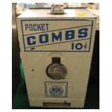 VINTAGE POCKET COMBS VENDING MACHINE