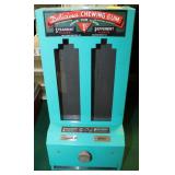 1¢ CHEWING GUM VENDING MACHINE - SPEARMINT AND