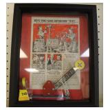 ERECTOR SET DISPLAY IN SHADOW BOX FRAME