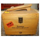 RONSON ROTO SHINE SHOE SHINE BOX