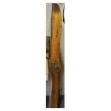 59" WOODEN AIRPLANE PROPELLER - MADE FOR PIPER -