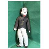 CHARLIE CHAPLIN DOLL - MISSING HIS HAT