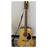 SHINER SPECIALTY BEERS GUITAR - AUTOGRAPHED