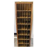 WOODEN STORAGE/DISPLAY RACK