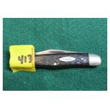 CASE XX #6208 - 2 BLADE FOLDING POCKET KNIFE