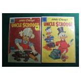 2 - 1956 AND 1958 DELL COMICS - WALT DISNEY