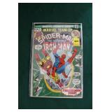 1973 MARVEL COMICS - SPIDER-MAN AND IRON MAN - #9