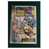 1966 MARVEL COMICS - IRON MAN AND CAPTAIN AMERICA