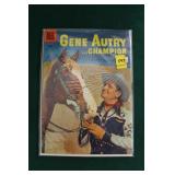 1956 DELL COMICS - GENE AUTRY AND CHAMPION -
