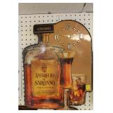 AMARETTO DI SARONNO ADVERTISING WALL CLOCK