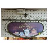 THE COFFEE SHOP HOME DÉCOR SIGN
