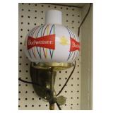 BUDWEISER ADVERTISING WALL SCONCE