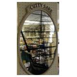 CUTTY SARK ADVERTISING MIRROR