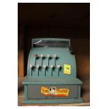 TOM THUMB TOY CASH REGISTER - GLASS IS BROKEN