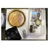 GULF MAPS, SHOE HORNS, SPACERS, ETC.