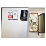 ELECTRIC SCISSORS, JACK DANIELS LEATHER COOZY,