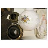 ANTIQUE LAMP PARTS