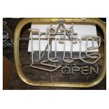 LITE BEER - OPEN NEON SIGN - DOES NOT WORK