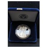 2011 AMERICAN EAGLE SILVER PROOF COIN W/COA AND