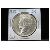 1923 SILVER PEACE DOLLAR