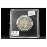 1913 BARBER QUARTER
