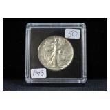 1943 WALKING LIBERTY HALF DOLLAR