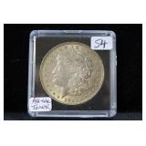 1921 AU-UNC TONER MORGAN SILVER DOLLAR