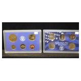 2000 US MINT PROOF SET, BOX & COA -INCLUDES STATE
