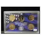 2000 US MINT STATE QUARTERS PROOF SET BOX/COA