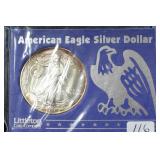 1997 SILVER AMERICAN EAGLE (LITTLETON)