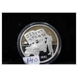 DESERT STORM 1991 1OZ SILVER HUTT RIVER PROVINCE